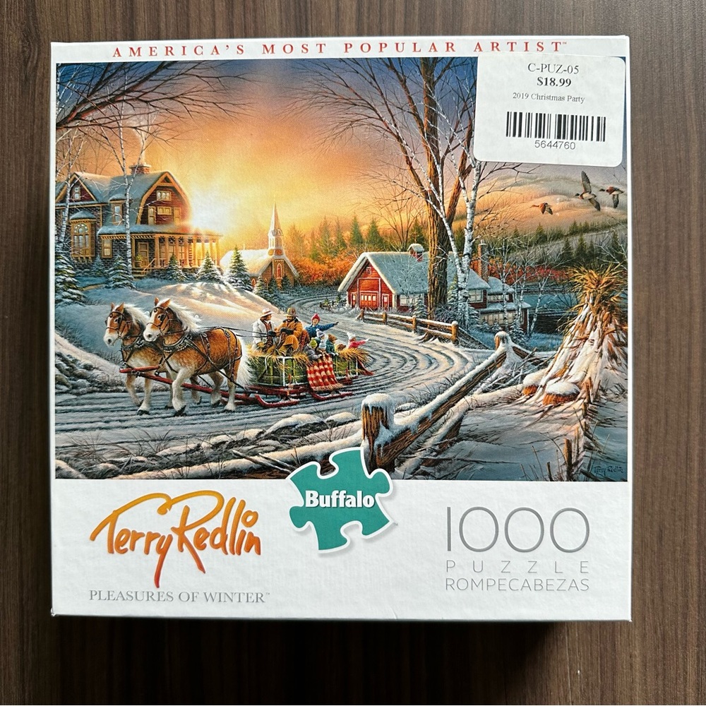 New Terry Redlin Puzzle - 1000 Piece - Picture 1 of 1